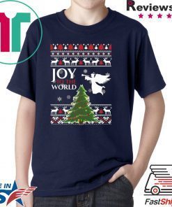 Joy to the world Christmas Tee Shirt