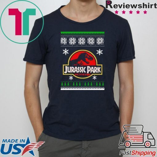 Jurassic Park Christmas T-Shirt