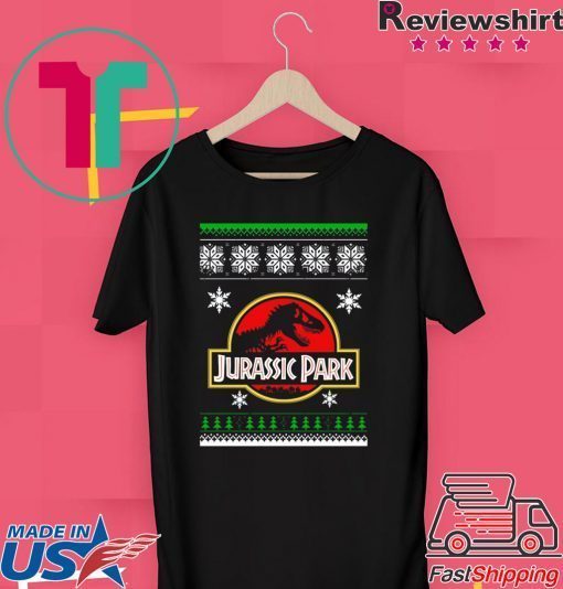 Jurassic Park Christmas T-Shirt