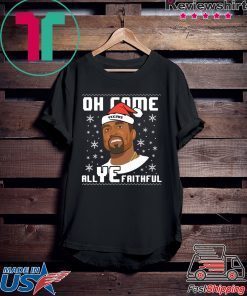 Kanye West Oh come All Ye faithful Christmas T-Shirt