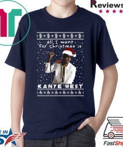 Kanye West Rapper Ugly Christmas T-Shirt