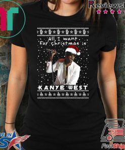 Kanye West Rapper Ugly Christmas T-Shirt