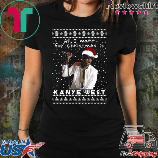 Kanye West Rapper Ugly Christmas T-Shirt