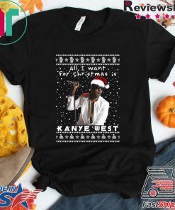 Kanye West Rapper Ugly Christmas T-Shirt