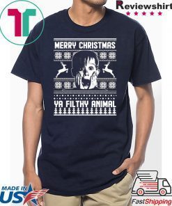 Kevin Mccallister Merry Christmas Ya Filthy Animal Christmas T-Shirt