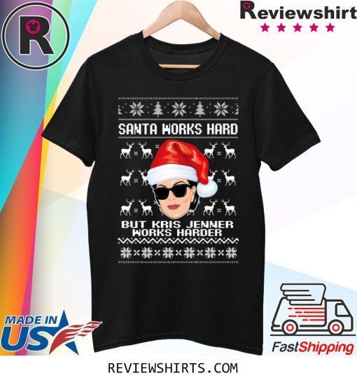 Kris Jenner Ugly Christmas Xmas TShirt