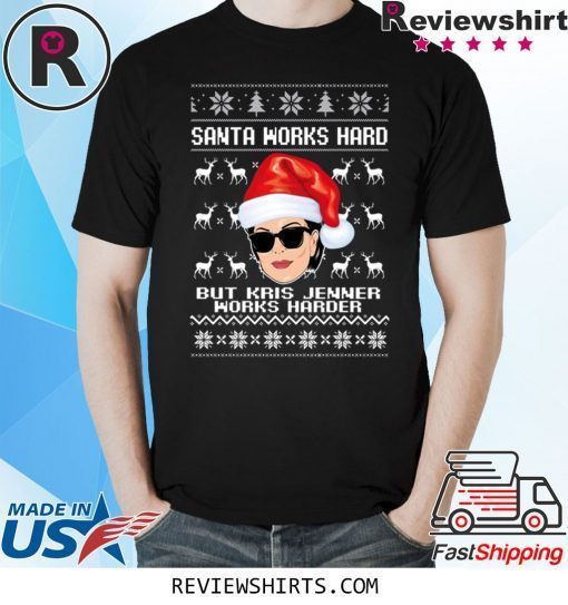 Kris Jenner Ugly Christmas Xmas TShirt