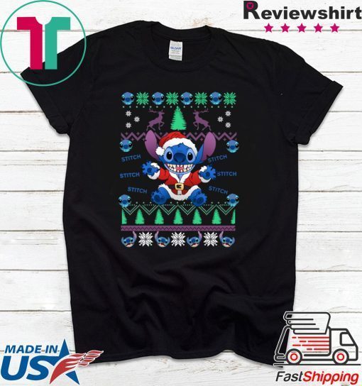 Lilo And Stitch Ugly Christmas T-Shirt