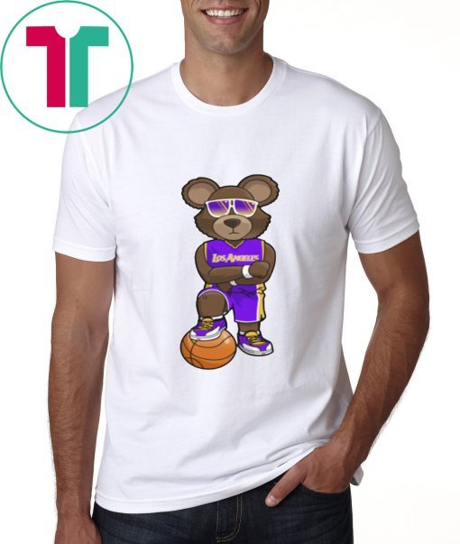Los Angeles Bear Lifestyle Purple T-Shirt Dwight Howard