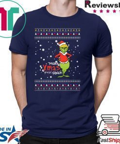 Make Xmas Great Again Trump Grinch Ugly T-Shirt