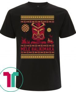 Mele Halikimaka Christmas Tee Shirt