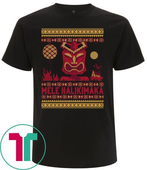 Mele Halikimaka Christmas Tee Shirt