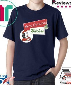Merry Christmas Bitches Inappropriate Adult Shirt