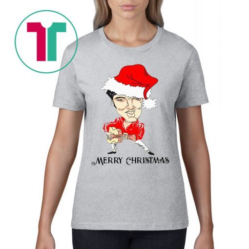 Merry Christmas Elvis Presley Tee Shirt