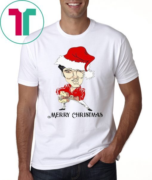 Merry Christmas Elvis Presley Tee Shirt