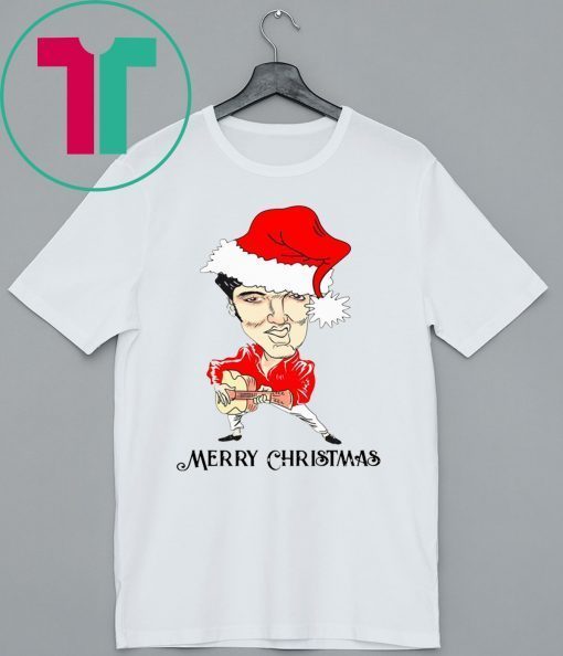 Merry Christmas Elvis Presley Tee Shirt