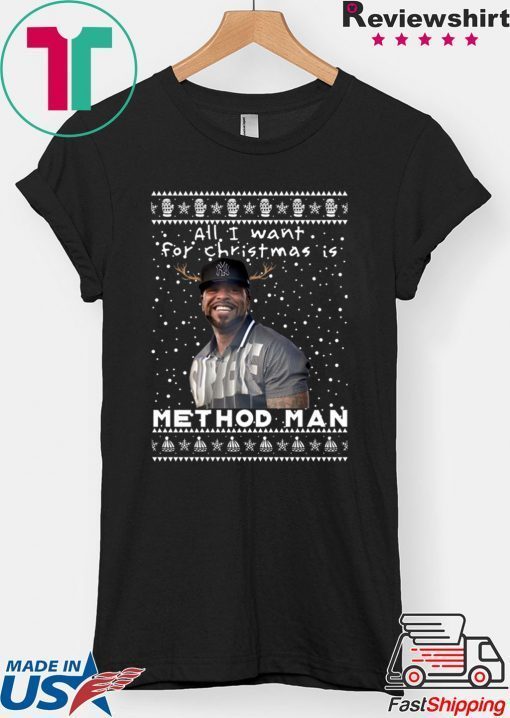 Method Man Rapper Ugly Christmas T-Shirt