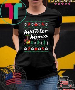 Mistletoe Mama Christmas T-Shirt