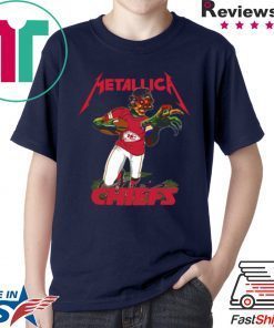 Monster Metallica Kansas City Chiefs shirt
