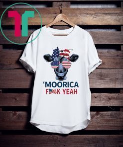 Moorica Fuck Yeah Funny Cow T-Shirt