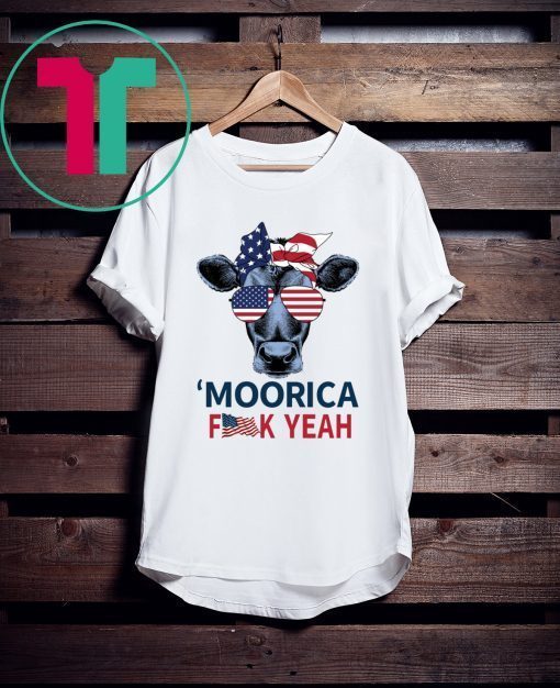 Moorica Fuck Yeah Funny Cow T-Shirt