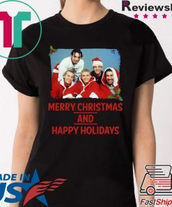 NSYNC Merry Christmas And Happy Holidays T-Shirt