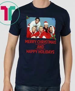 NSYNC Merry Christmas And Happy Holidays T-Shirt