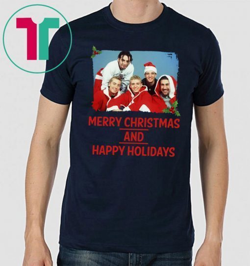 NSYNC Merry Christmas And Happy Holidays T-Shirt