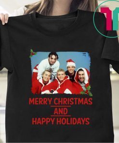 NSYNC Merry Christmas And Happy Holidays T-Shirt