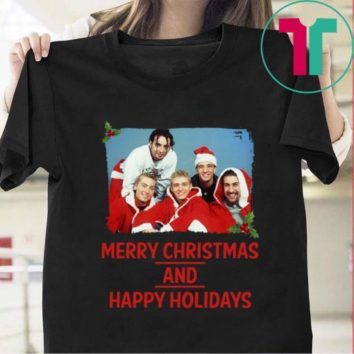 NSYNC Merry Christmas And Happy Holidays T-Shirt