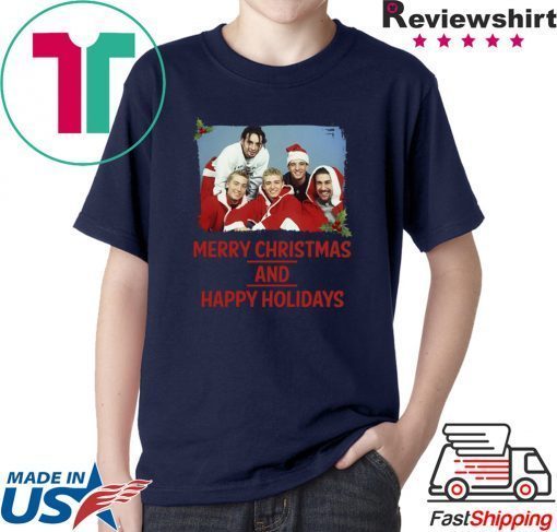 NSYNC Merry Christmas And Happy Holidays Shirt