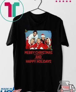 NSYNC Merry Christmas And Happy Holidays Shirt