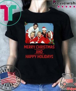 NSYNC Merry Christmas And Happy Holidays Shirt