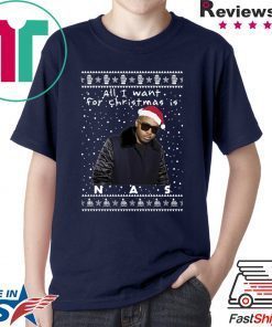 Nas Rapper Ugly Christmas T-Shirt