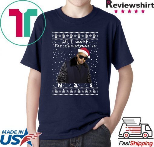 Nas Rapper Ugly Christmas T-Shirt