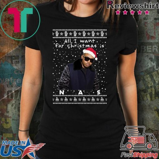 Nas Rapper Ugly Christmas T-Shirt