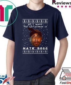 Nate Dogg Rapper Ugly Christmas T-Shirt