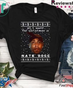 Nate Dogg Rapper Ugly Christmas T-Shirt