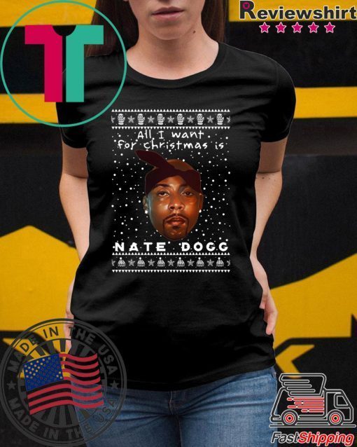 Nate Dogg Rapper Ugly Christmas T-Shirt