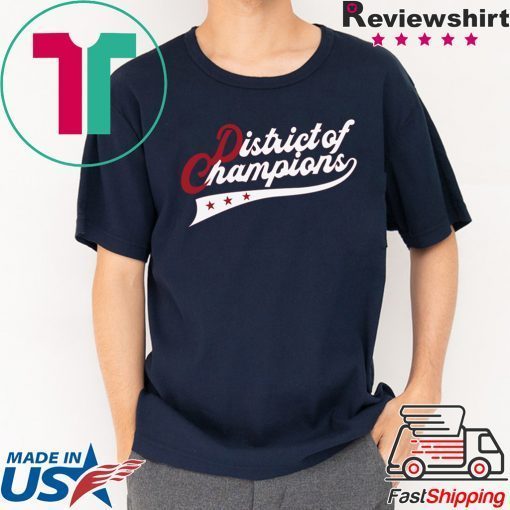 Nationals District Of Champions Shirt