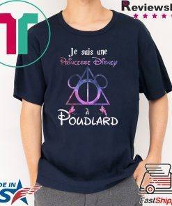 Official Je Suis Une Princesse Disney A Poudlard Shirt