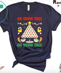 Oh Sushi Tree Christmas T-Shirt
