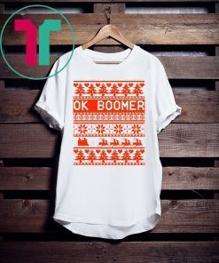 Ok Boomer Christmas Xmas TShirt