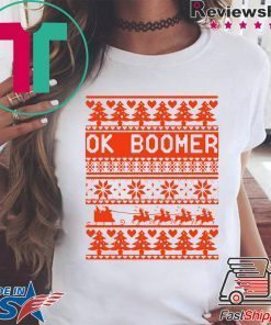 Ok Boomer Christmas Shirt