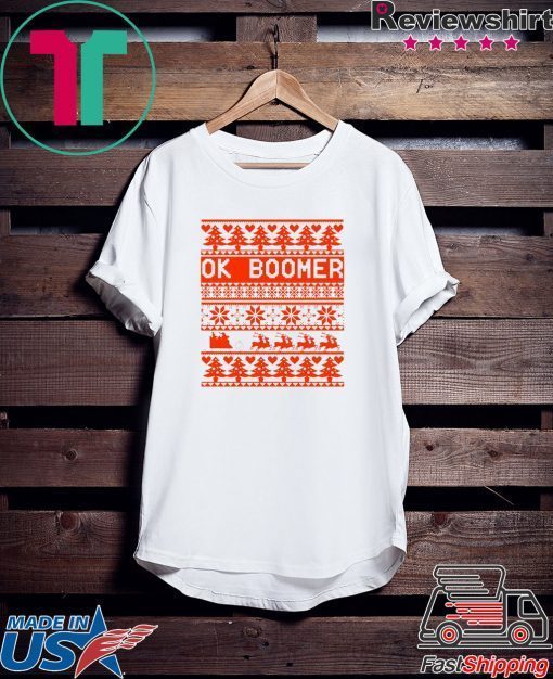 Ok Boomer Christmas T-Shirt