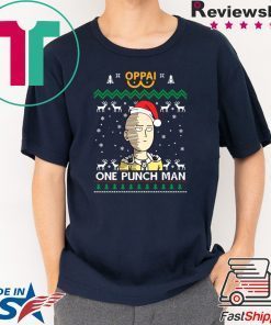 One Punch Man Saitama Christmas Shirt