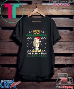 One Punch Man Saitama Christmas Shirt