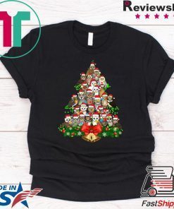Owl Christmas Tree T-Shirt