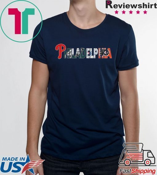 PHILADELPHIA SPORTS PHILADELPHIA PHILLIES EAGLES SHIRT