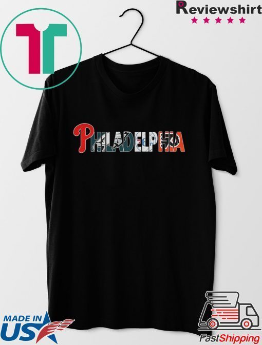 PHILADELPHIA SPORTS PHILADELPHIA PHILLIES EAGLES SHIRT